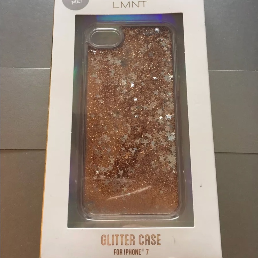 LMNT IPHONE 7 GLITTER WATERFALL CASE